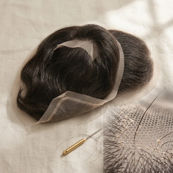 French Lace Hair Patch System
