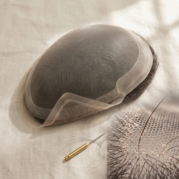 Monofilament Base Hair Patch