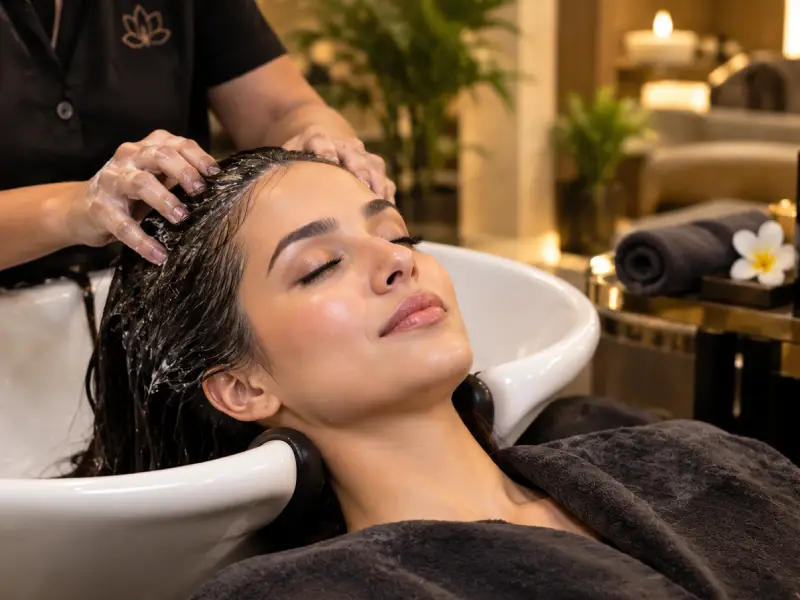 Hair Spa and Scalp Massage Noida